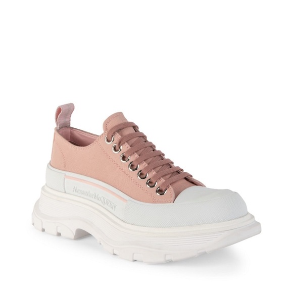 Alexander McQueen Tread Slick Lace-Up Sneakers - Picture 1 of 13